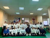 Плановый аттестационный семинар по Aikido и Aikijujutsu Yoseikan в Санкт-Петербурге.