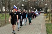 Забег, посвященный предстоящему Дню Защитника Отечества/